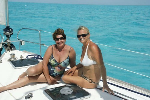 Di and I enjoy the moment © Ian & Andrea Treleaven